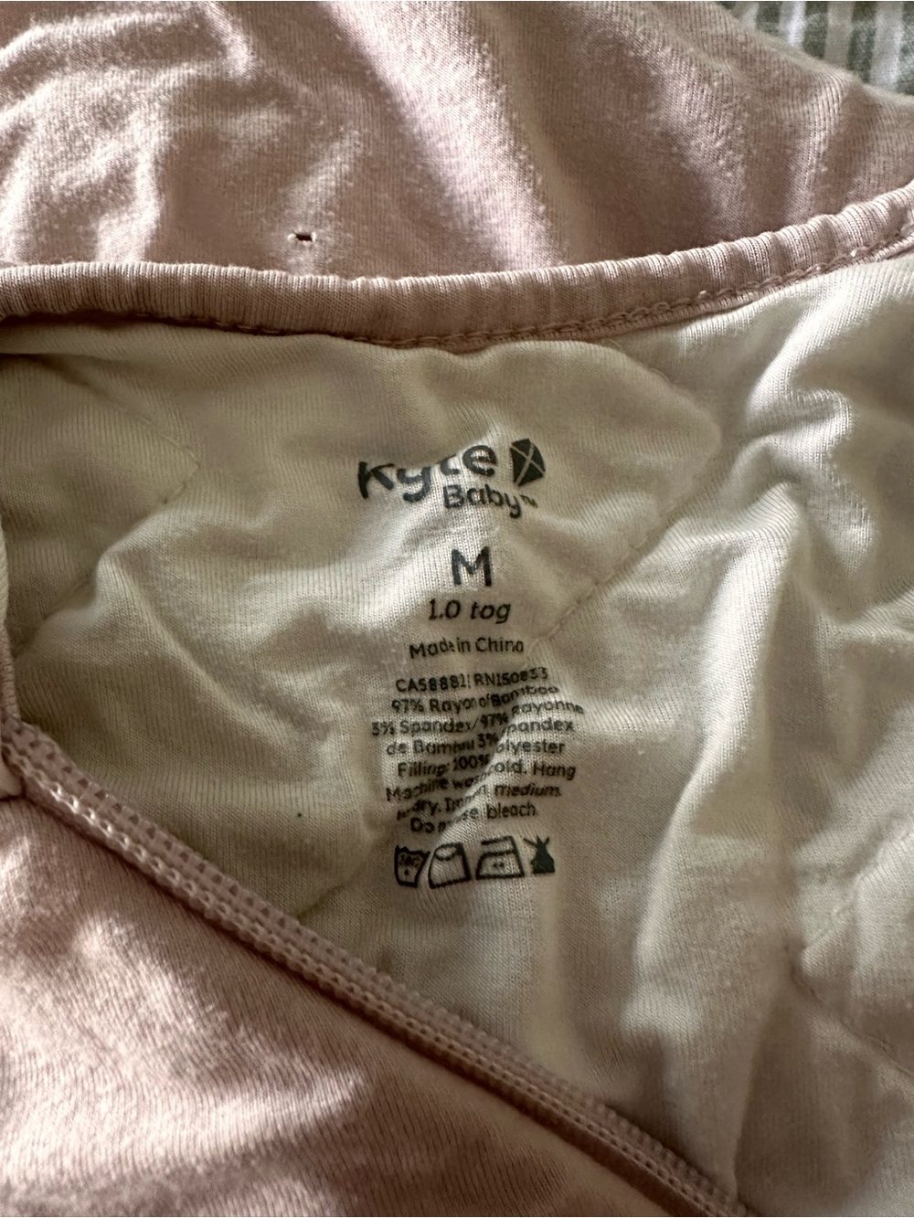 Kyte BABY 1.0 TOG M Sleep Sack - Blush Pink